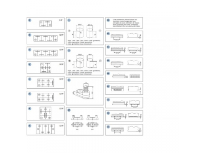 Аккумулятор BOSCH MOBA AGM M6 - 12 Volt, 12Ah 215A 151x70x131